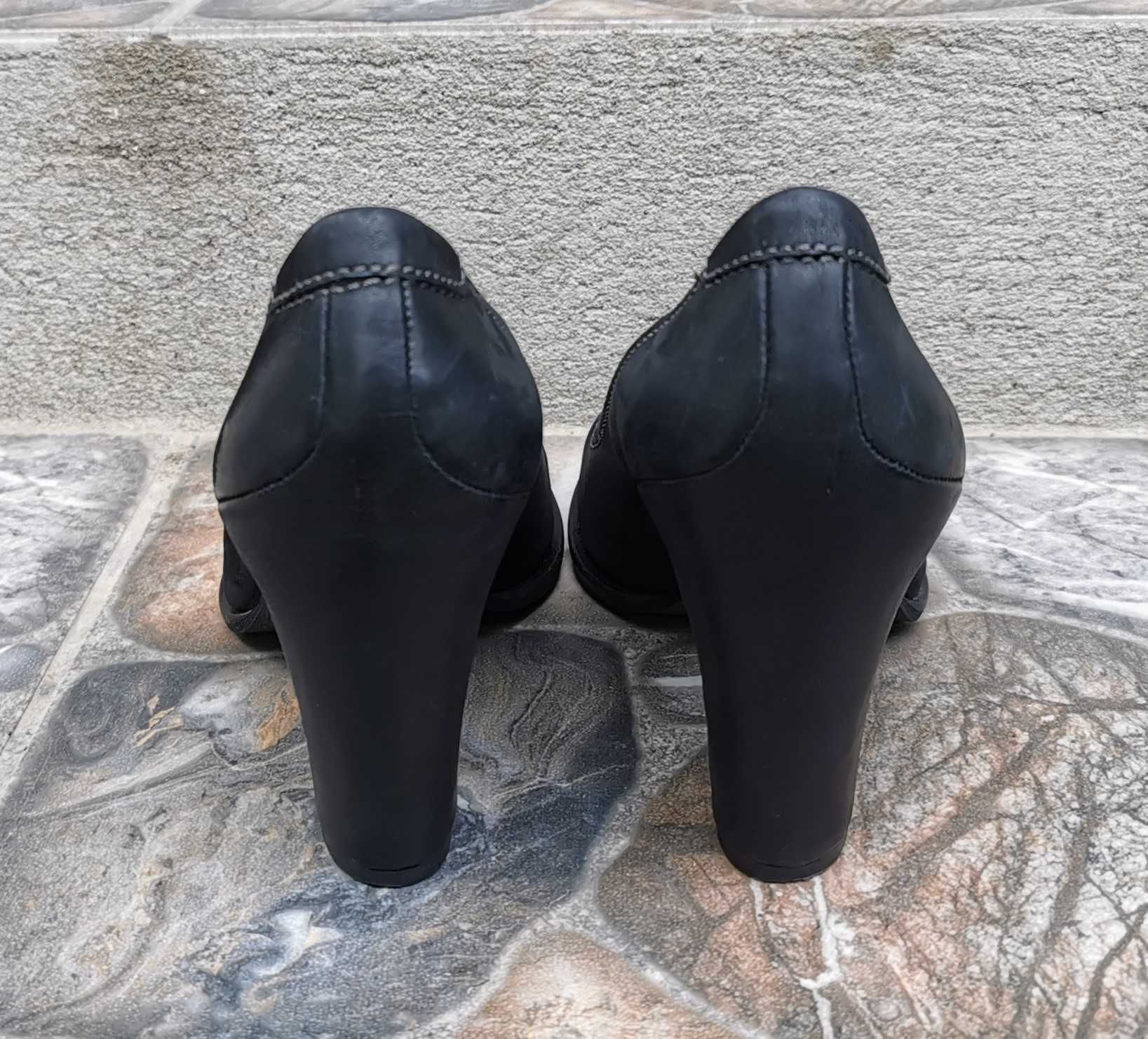 Кожаные туфли босоножки Ecco Kiev 40 р. Оригинал