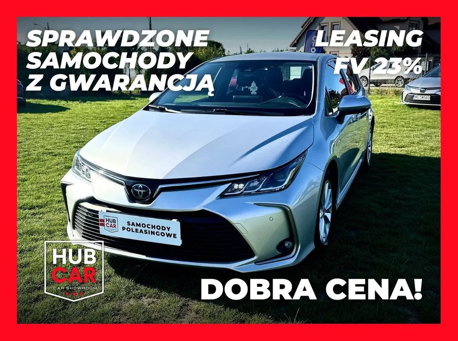 Toyota Corolla Sedan 2022 | 1.8 122KM Hybrid | Bezwyp. | Salon PL | +FV23%
