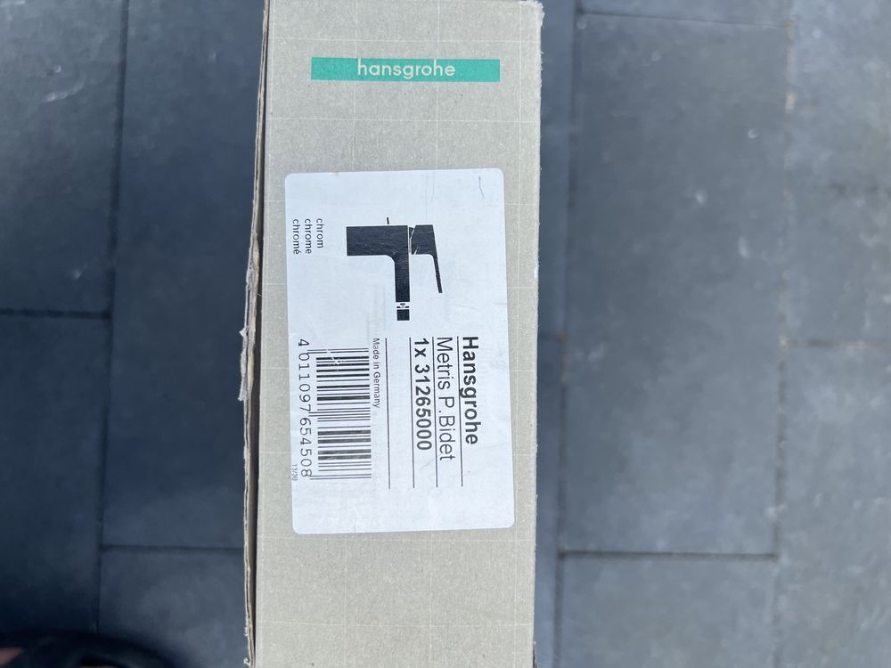 Bateria Bidetowa Hansgrohe model Metris P