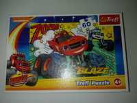 Puzzle dla dzieci Blaze i mega maszyny