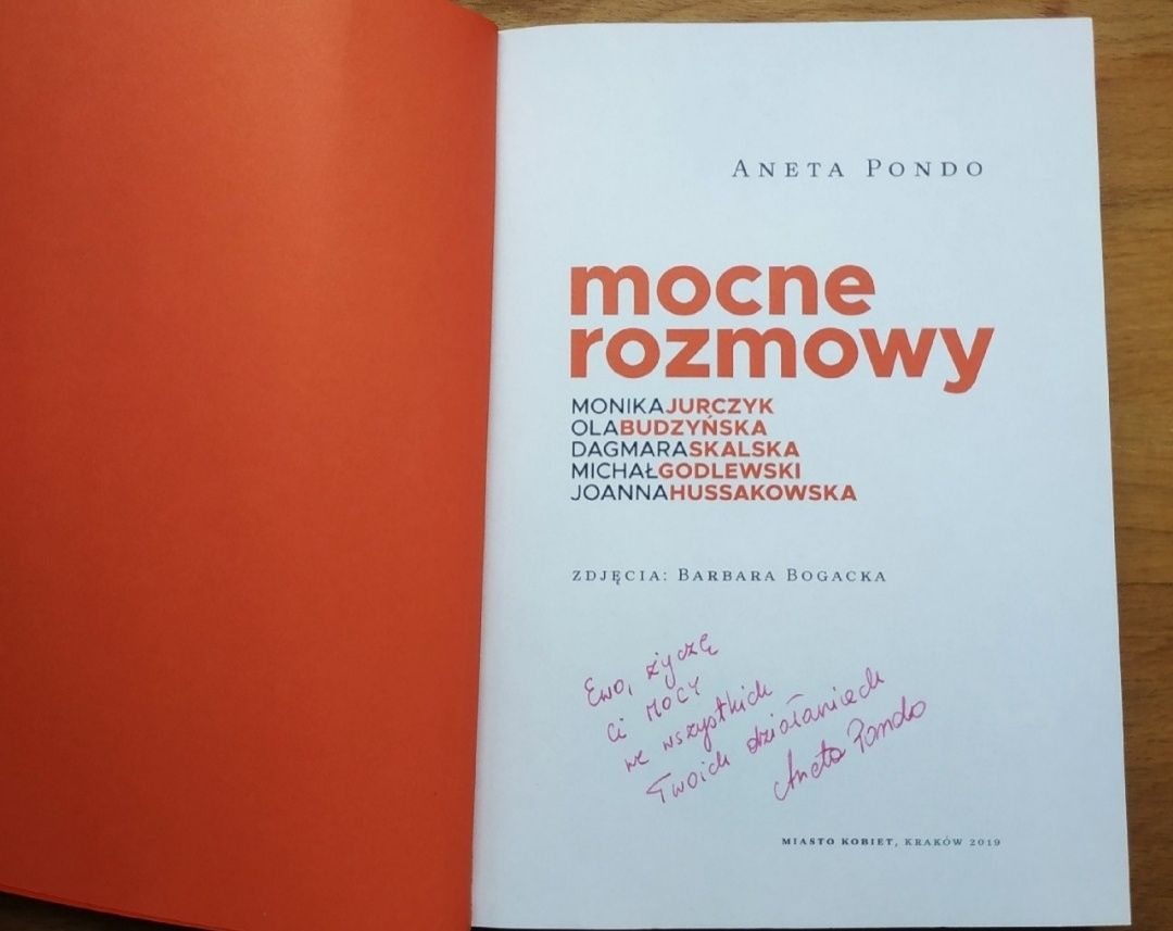 Mocne rozmowy - Aneta Pondo