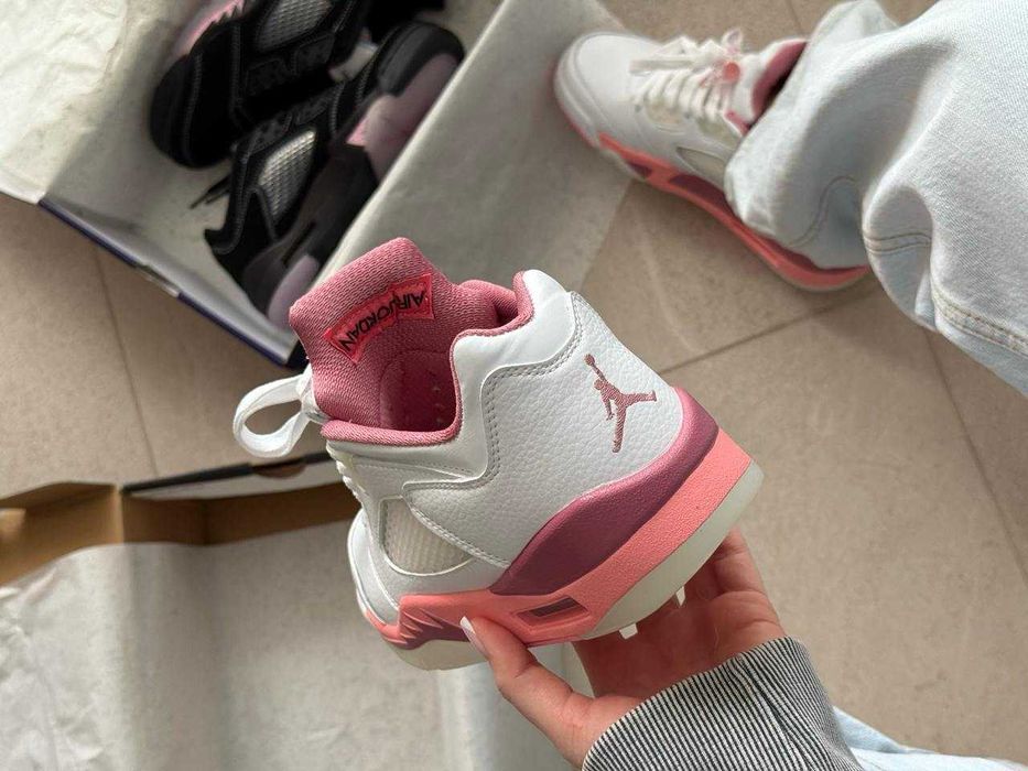 Женские кроссовки Nike Air Jordan 5 Retro Low Desert Berry 36-41 Хит!