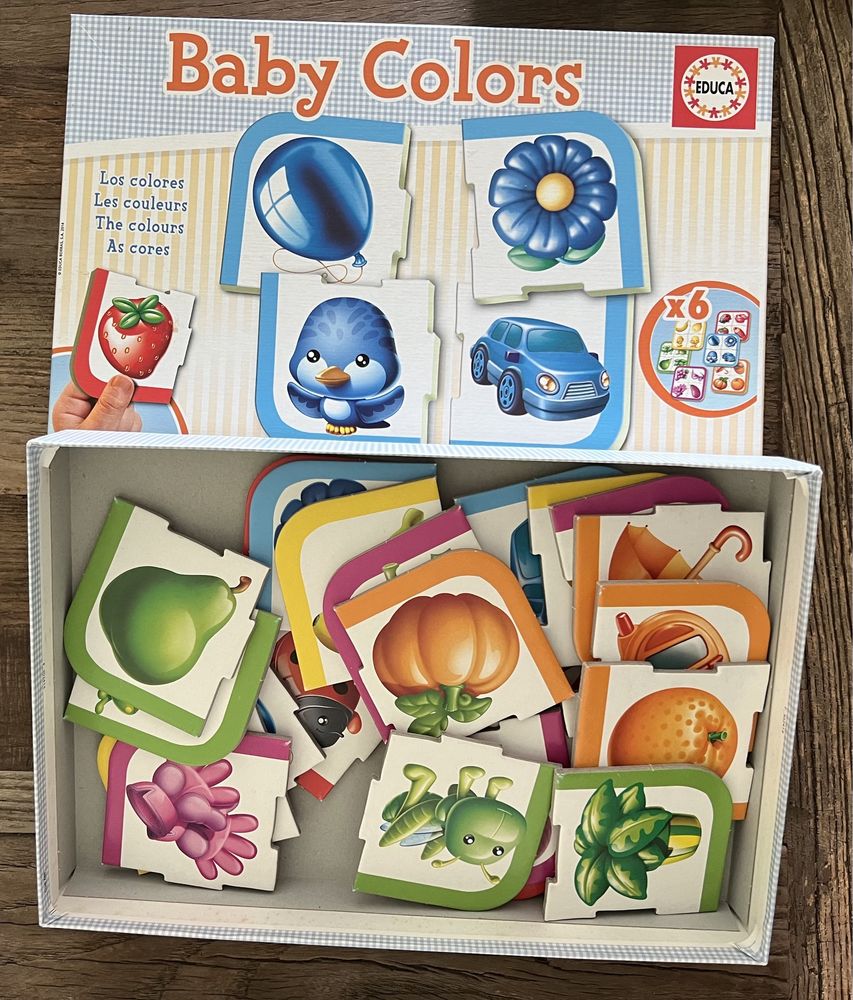 Jogo Baby Colors Educa [novo]