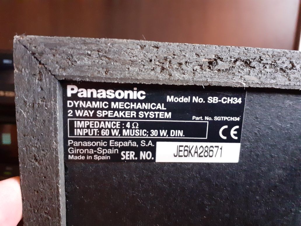 Wieża Panasonic SA-CH34