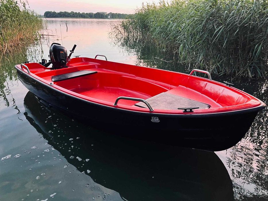 Łódka 320x140 wiosłowo motorowa wędkarska nowa