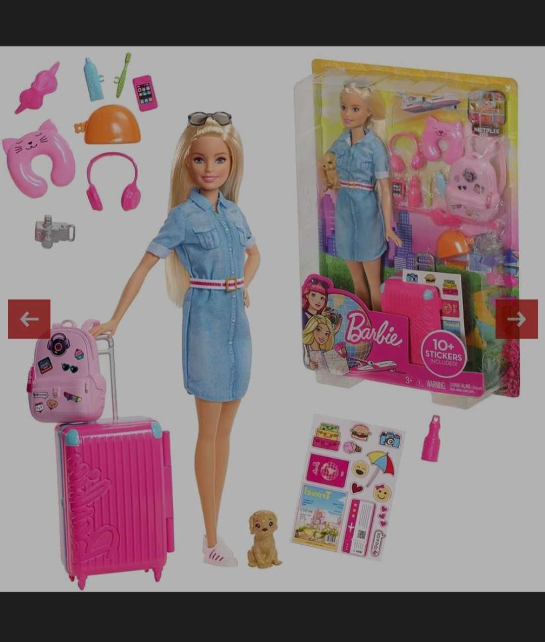 Zestawy lalki barbie