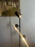 Ikea Nymane Lampa podłogowa 3 reflektory, antracyt