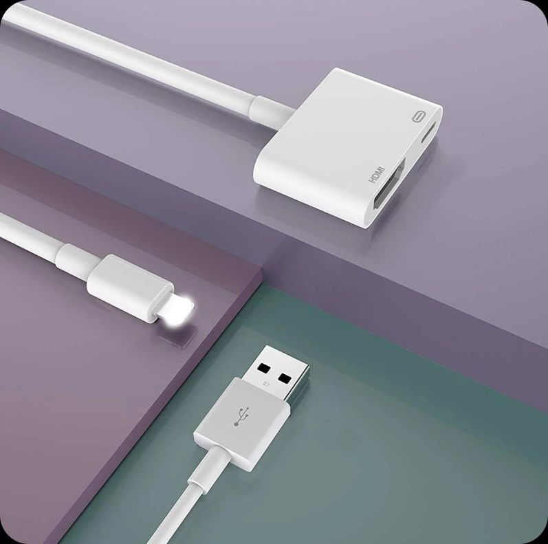 Adapter AV / Przejściówka Lightning do HDMI (iPhone)