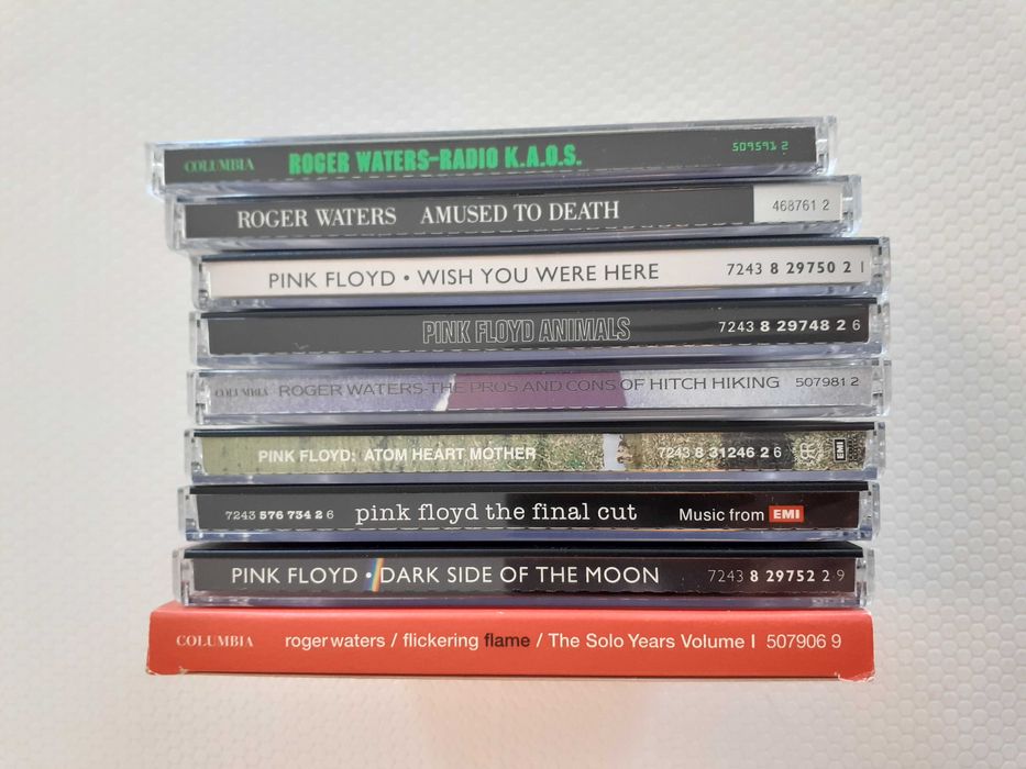 Colecção de CDs de Música Pink Floyd e Roger Waters