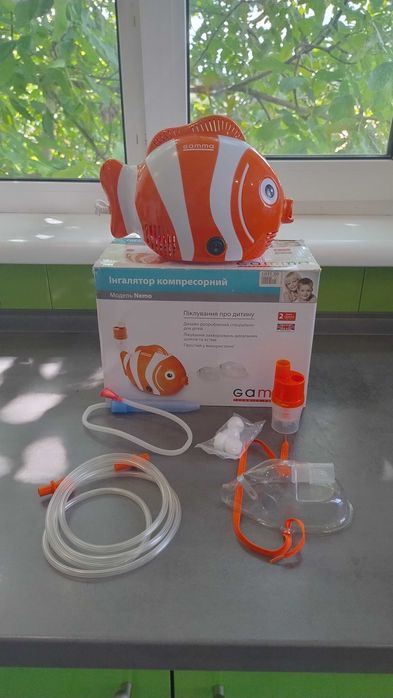 Продам компресорний інгалятор GAMMA Nemo