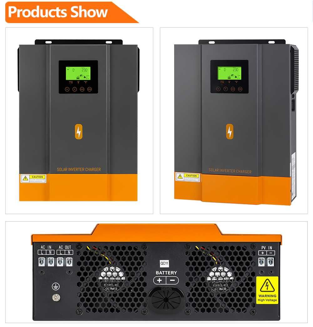 Inwerter hybrydowy falownik off grid 4000W 24v EAsun SMR II