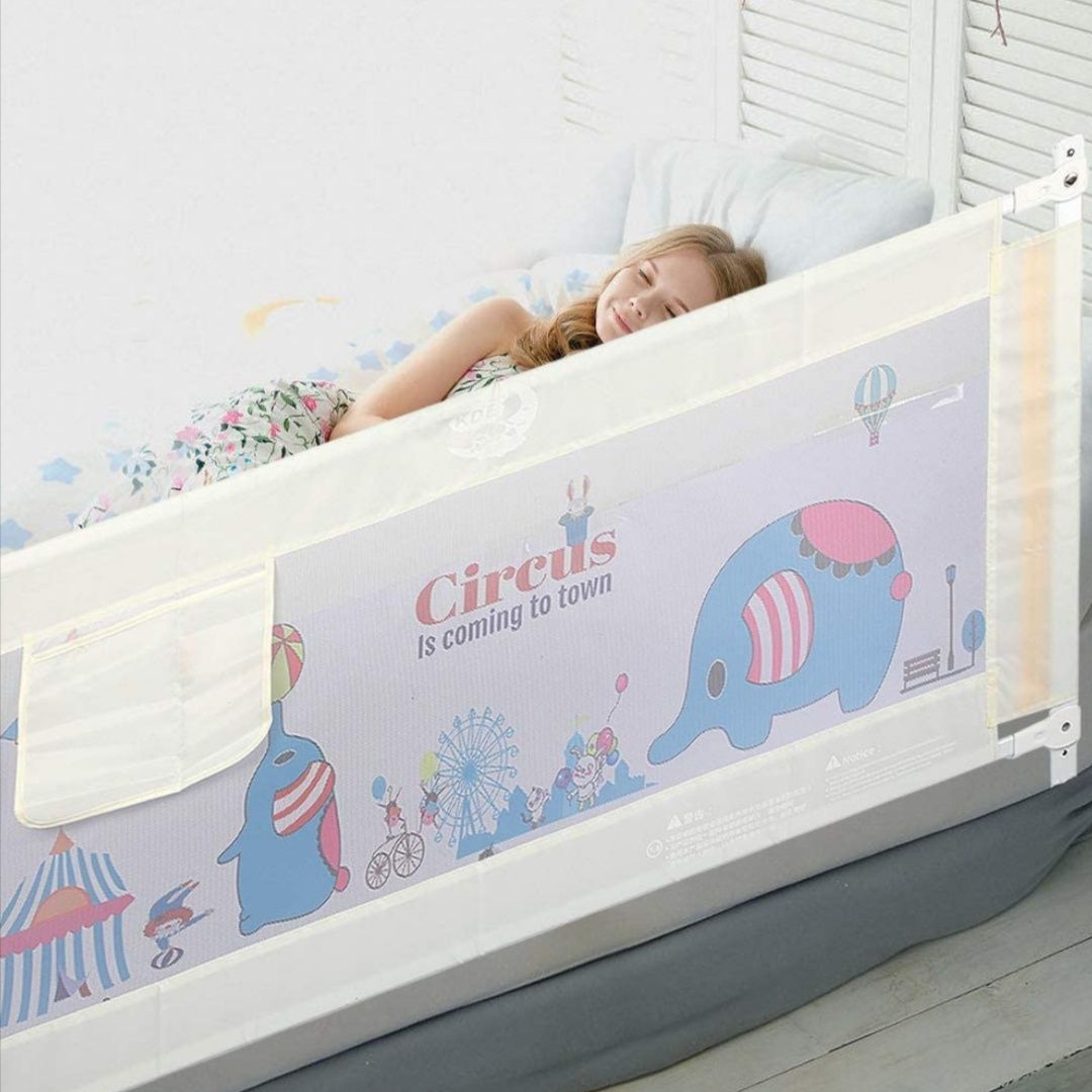 Barierka poręcz zabezpieczająca łóżko dziecka