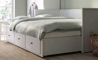 Łóżko Hemnes Ikea, 2w1 : jedynka, a po rozsunięciu małżeńskie
