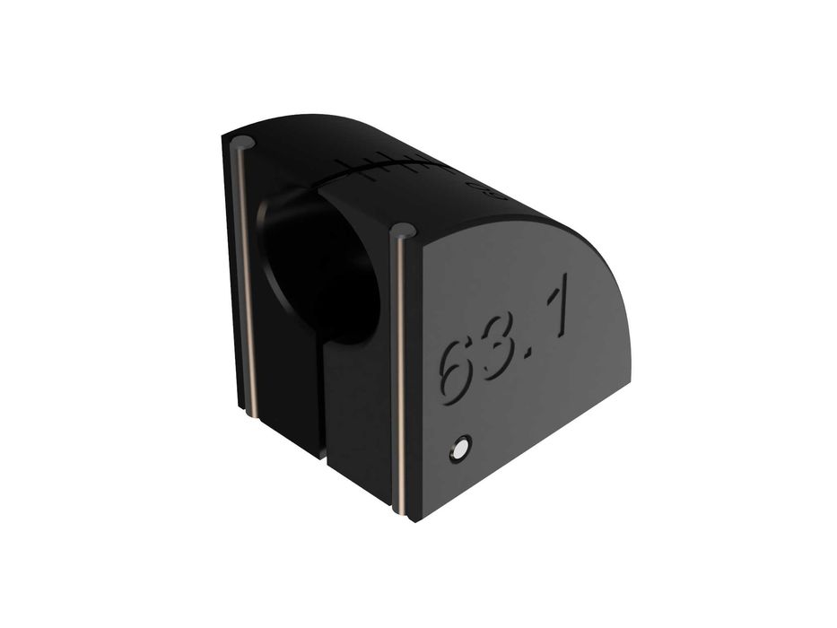 Wzornik do cięcia kolan kolanek ze stali 63.1mm