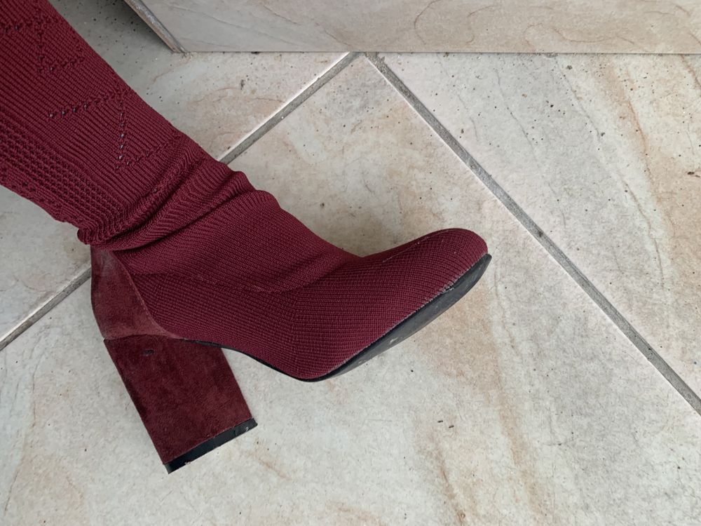 Botas de cano alto para inverno