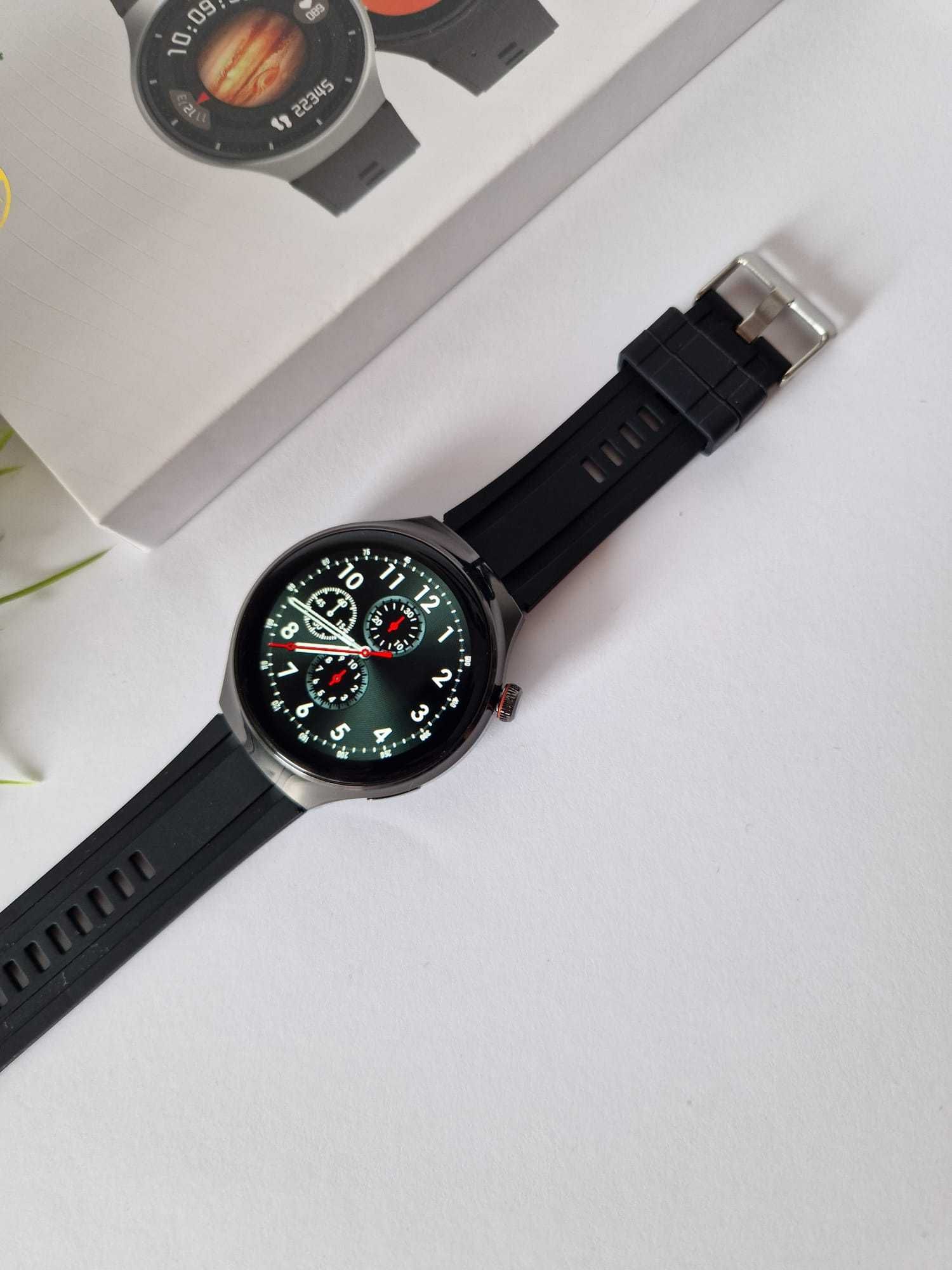 Smartwatch czarny komplet nowy