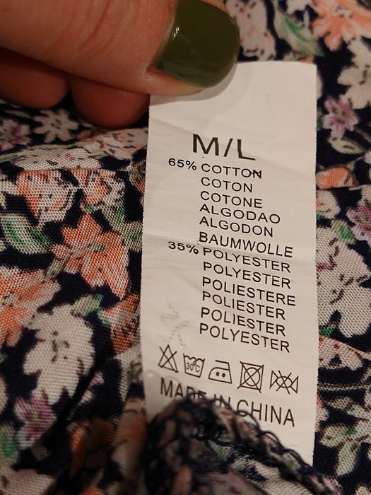 Sukienka MIDI z kwiatowym wzorem,M -ka,( pg)