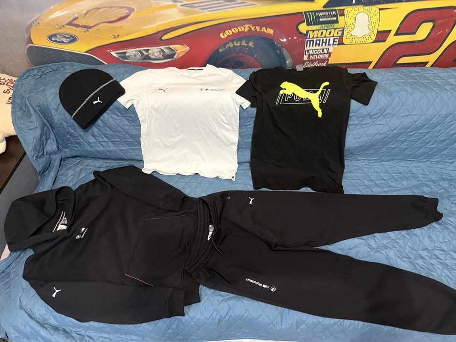 Костюм puma l дитячий теплий фліс