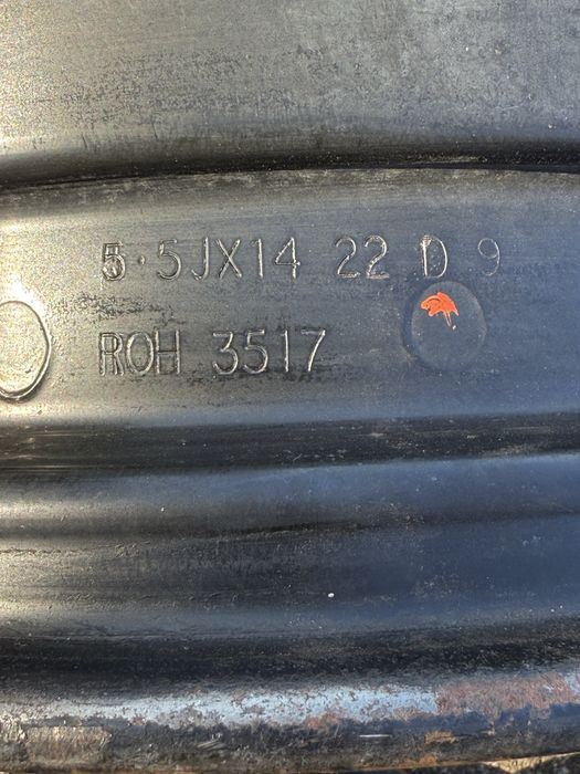 Felgi stalowe Michelin Toyota corolla R14