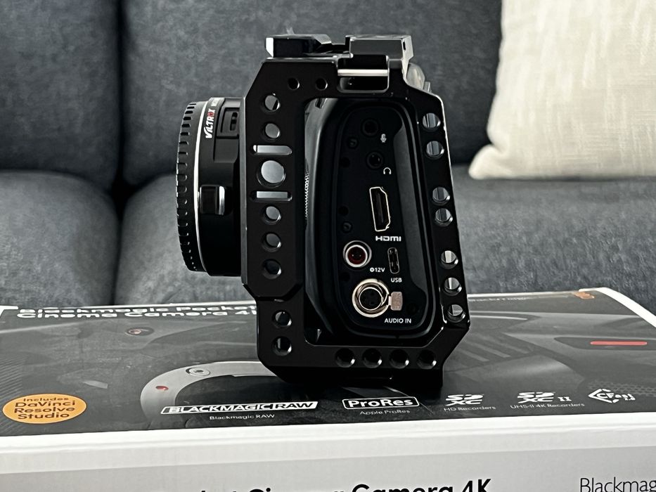 Blackmagic Pocket 4k + Speedbooster