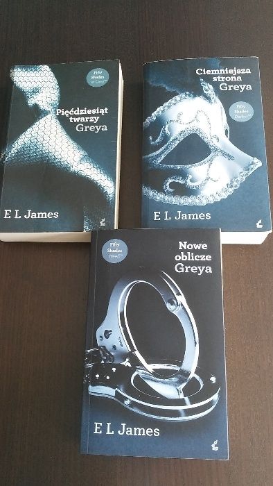 "Pięćdziesiąt twarzy Greya" E.L. James