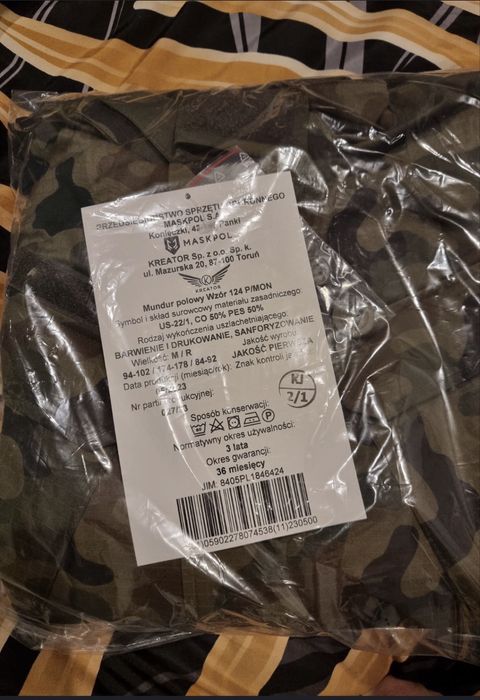 Mundur m/r nowy..