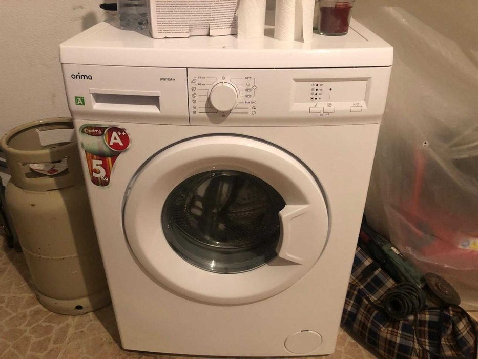 Máquina de Lavar Roupa Orima ORM105A++ – 5kg – Classe Energética A++