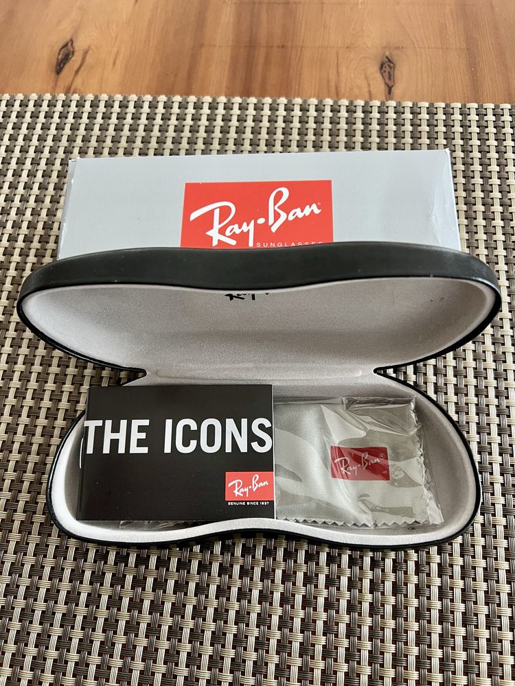 Ray Ban Etui na Okulary Czarne Nowe