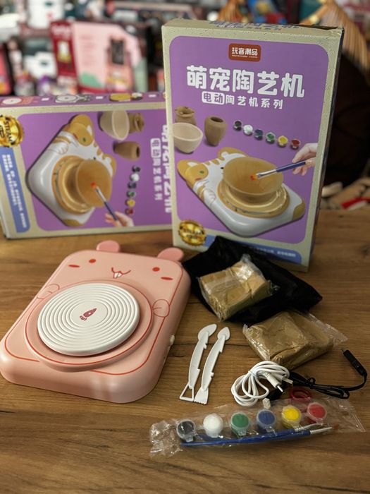 Гончарський набір/гончартство/мистецтво/розвиток/посуд для дітей