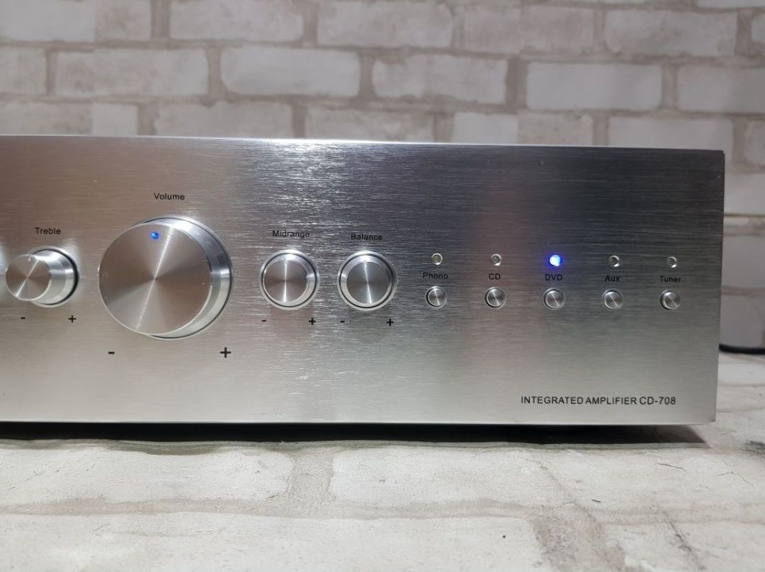 Hi-Fi Стерео підсилювач AUNA CD-708, 2*125 Вт.,б/у з Німеччини