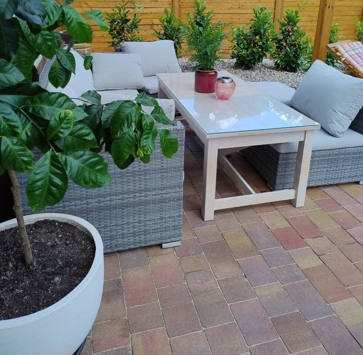 Zestaw mebli ogrodowych technorattan