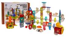 Klocki Magnetyczne Kulka ZOO Zestaw 153el. ZKL.2201