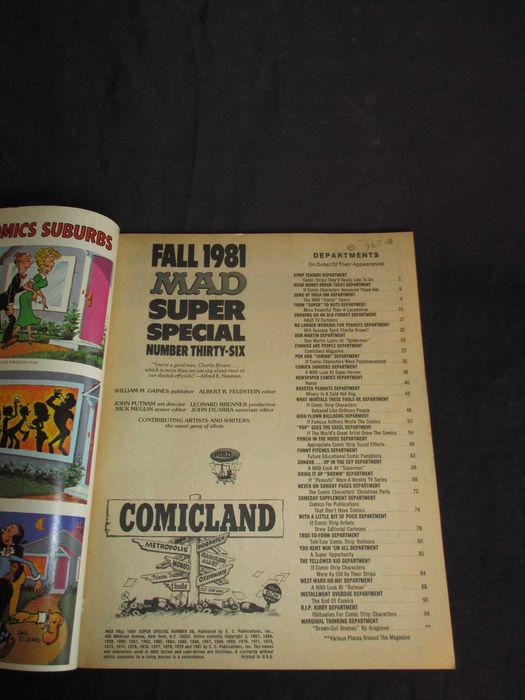 Revistas Mad Super Special 1971 a 1993