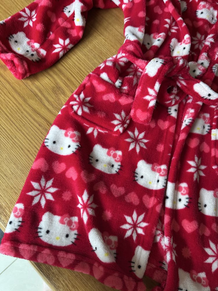 Szlafrok dziewczynka hello kitty 146/152