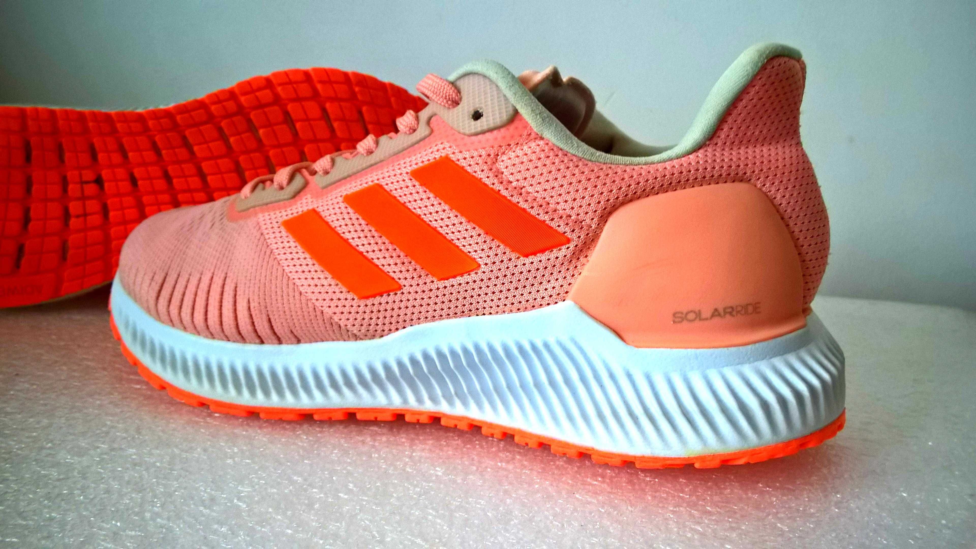 Adidas Solar Ride  pomarańczowe  niska cena 79 zł rozmiar 36,5