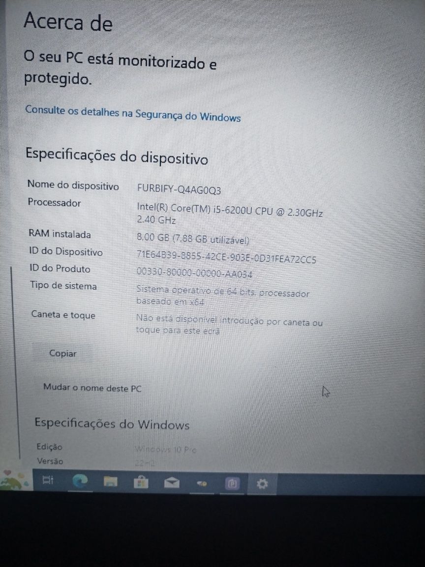 Portátil Lenovo ThinkPad L470 | i5-6300U | 14" | 8 GB | 256 GB SSD