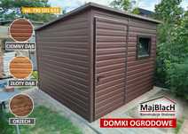 Blaszak |GARAŻ BLASZANY | Domek Ogrodowy | SCHOWEK | – Maj-Blach