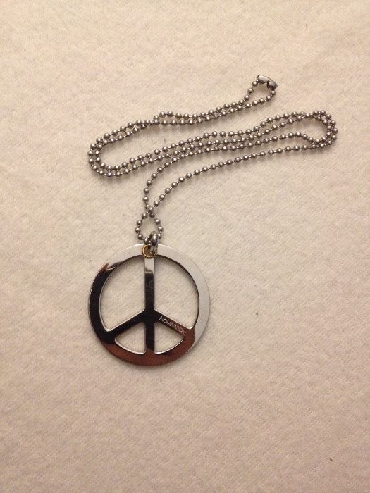 Colar da PAZ em Aço (made in Italy)