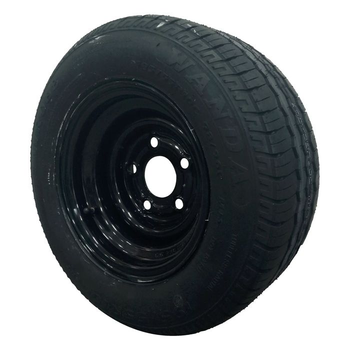 KOŁO 195/55 R10C WANDA WR301 FELGA CZARNA 6Jx10/5x112 PRZYCZEPA OPONA!!