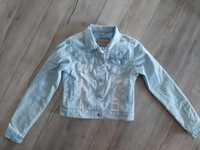 Krótka kurtka jeansowa dziewczęca katana katanka r. 152