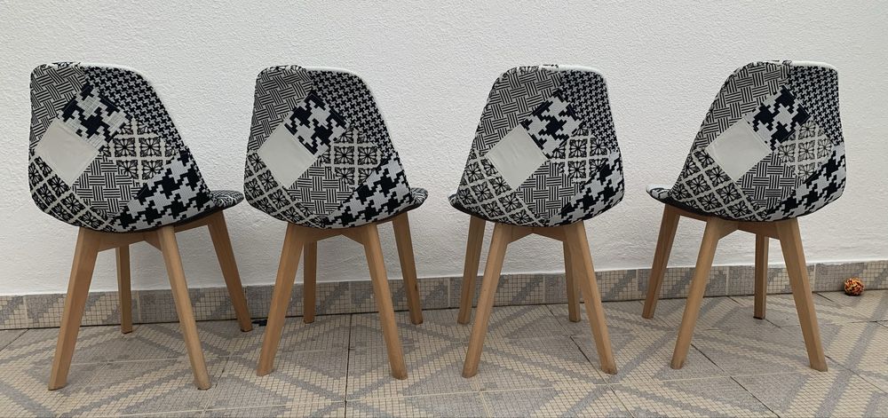 Conjunto 4 cadeiras , excelente estado