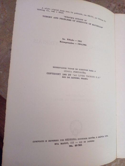 Livro Técnico de William A.NASH Resistência dos MATERIAIS