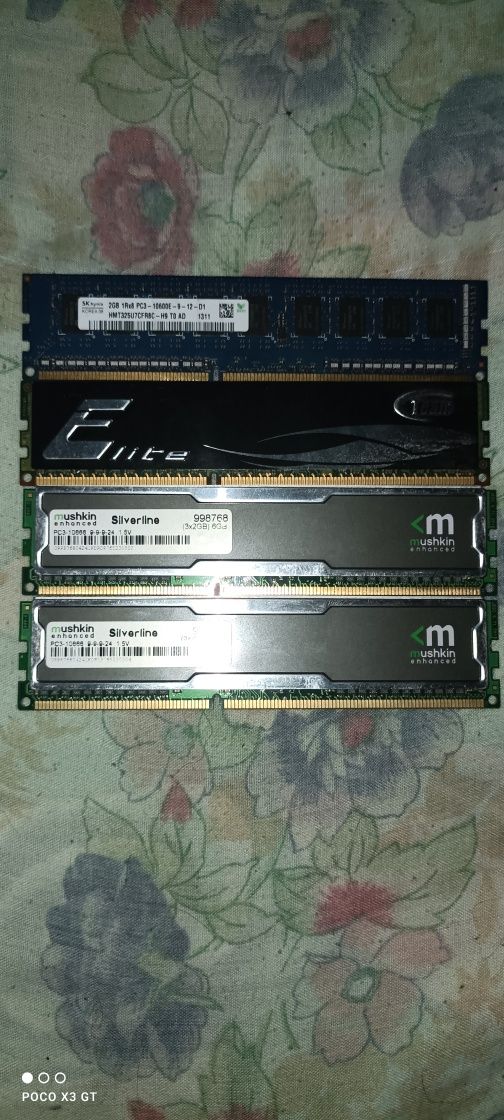 Оперативная память (4x2gb) 8gb ddr3