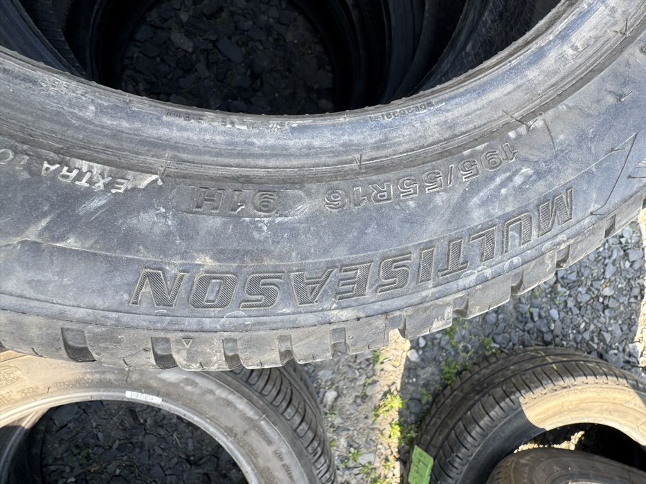 Шини 195/55 R16 Firestone Multiseason , стан нових 4 шт всесезонка