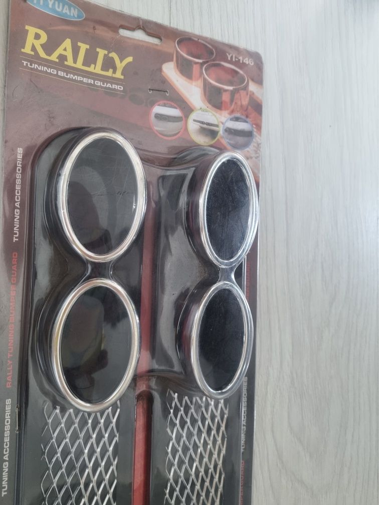 Tlumik wydech tuning nowy naklejka na zderzak