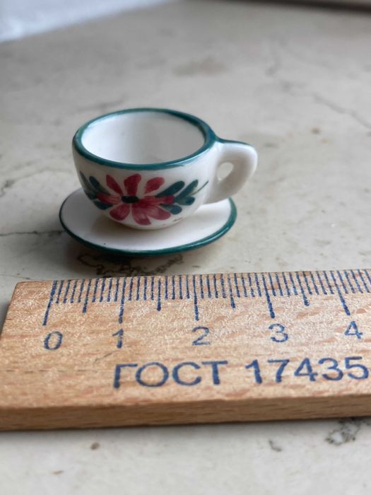 Игрушки настольные Посуд для кукли Ваза Чашка Кружка 7 единиц в 1 лоте