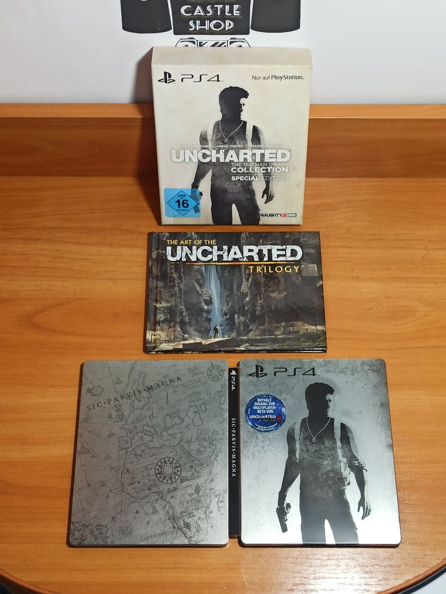 Uncharted The Nathan Drake Collection Special Steelbook Edition PS4