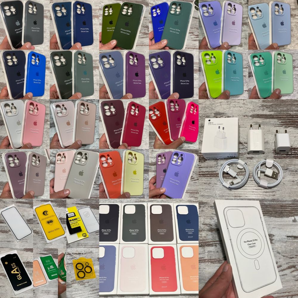 Чехол iphone 15 pro silicon case full iphone 15pro айфон 15про силикон