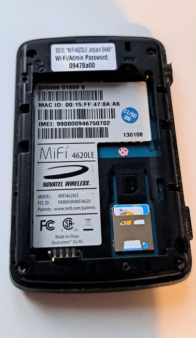 3G WiFi Novatel 4620LE з антеною