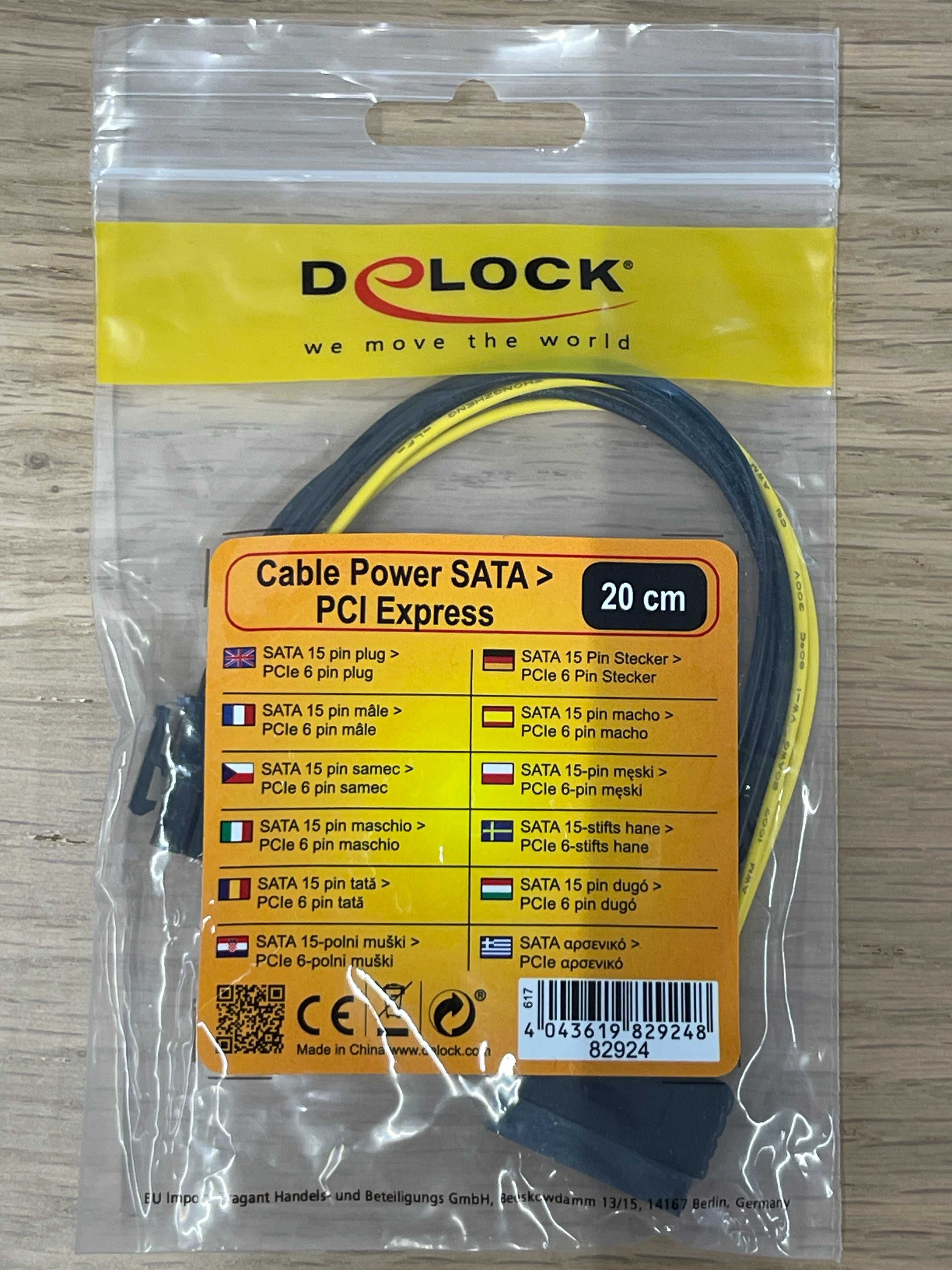 Kabel SATA PCI Express Delock 82924
